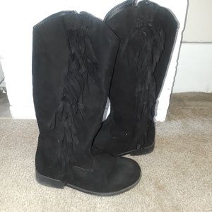 Adorable Fringe Riding Boots